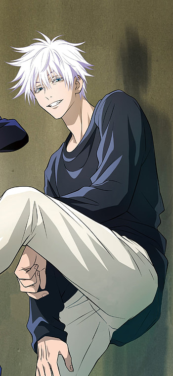 Satoru Gojo & Yuji Itadori, Anime, Jujutsu Kaisen, Satoru Gojo HD phone wallpaper