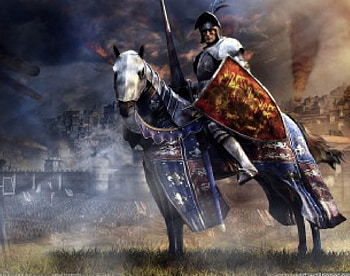 knight, horse, lance, armour HD wallpaper