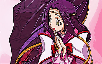 Kaguya Sumeragi, Code Geass, , vector art, Kaguya Sumeragi drawing, creative art, Kaguya Sumeragi art, vector drawing, japanese manga, anime characters, Code Geass characters, Sumeragi Kaguya HD wallpaper