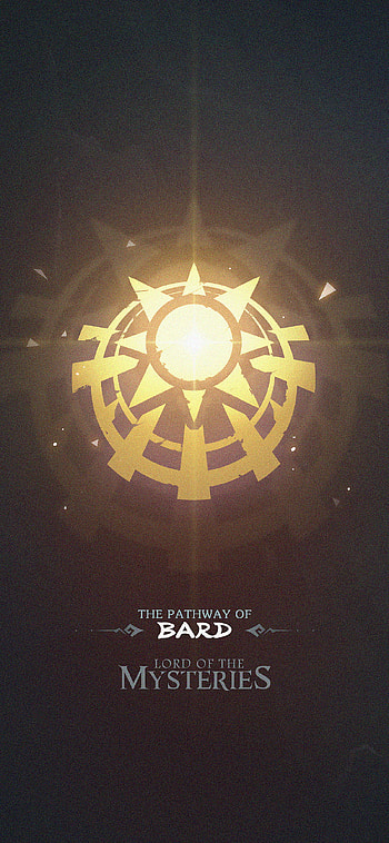 Bard Pathway, badge, symbol, sigil, fantasy, Lord of Mysteries HD phone wallpaper