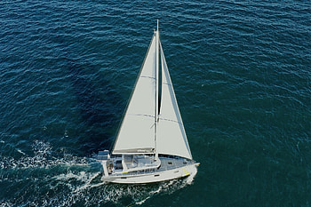Sail boat travels, Ovni 400, High-performance sailboat, Adventurous journey HD wallpaper
