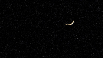 Dark Aesthetic Stars And Moon, Moon and Stars Laptop HD wallpaper