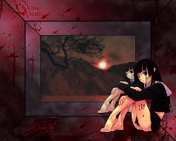 Enma Ai, enma, hell, jigoku shoujo, ai HD wallpaper