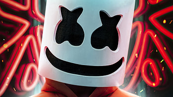 Marshmello Hoodie Jacket, marshmello, music, helmet HD wallpaper