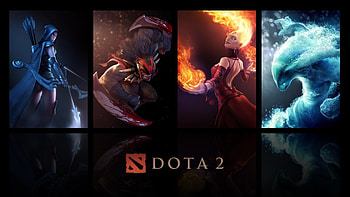 Dota 2 Heroes HD wallpaper