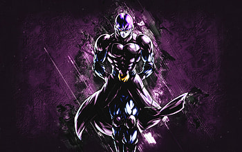 Hit, Dragon Ball, purple stone background, anime characters, Dragon Ball characters, Hitto, Hit Dragon Ball HD wallpaper