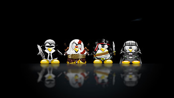Tux Linux HD wallpaper