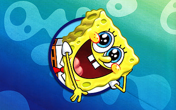 SpongeBob SquarePants, , Cartoon character, Vibrant colors HD wallpaper