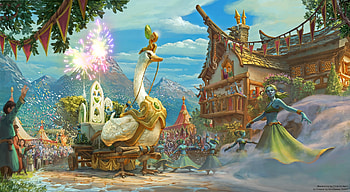 Festival, Digital, art, drawing, Fantasy HD wallpaper