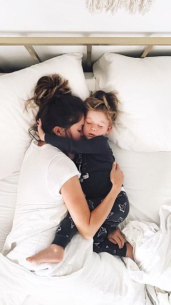 Mom Dad Wala, Little Daughter HD phone wallpaper