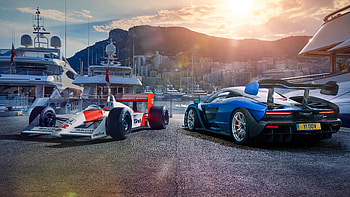 Honda F1 And Mclaren Senna , mclaren-senna, mclaren, 2018-cars, cars, f1 HD wallpaper