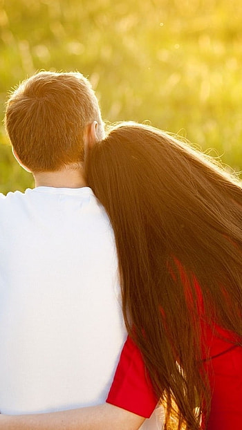 Love Story, Hug, Love HD phone wallpaper