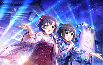 Kako Takafuji, Hotaru Shiragiku, artwork, The Idolmaster Cinderella Girls, spring, Otsuki Yui, manga, Idolmaster, Hotaru Shiragiku Cinderella Girls, Kako Takafuji Cinderella Girls HD wallpaper