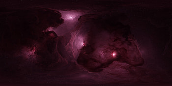 Nebula, pink, fantasy, red, space, cosmos, tim barton HD wallpaper