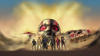 Deadpool & Wolverine — Ultra : Airfield Showdown, Deadpool & Wolverine HD wallpaper