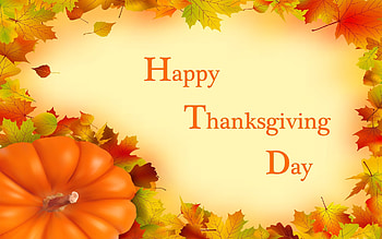 Happy Thanksgiving HD wallpaper