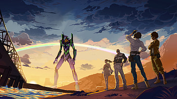 Pubg Evangelion 2022 , pubg, neon-genesis-evangelion, ps5-games, playerunknowns-battlegrounds, 2022-games, games HD wallpaper