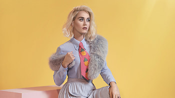 Famous singer, Katy Perry, blonde HD wallpaper