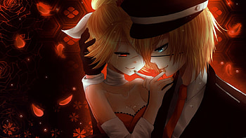 Rin & Len, i, izg, gui, g, zufgu HD wallpaper