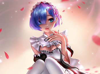 Rem (Re:zero), Anime, Re:zero Starting Life In Another World HD wallpaper