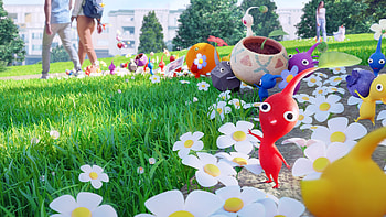 Pikmin Garden Stroll —, Pikmin HD wallpaper