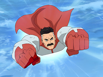 Invincible Show - Soaring Omni-Man, TV Show, Invincible, Omni-Man HD wallpaper