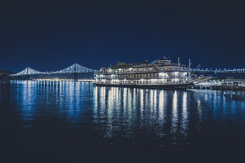 Sea, Miscellanea, Miscellaneous, Wharf, Berth, Vessel, Liner HD wallpaper
