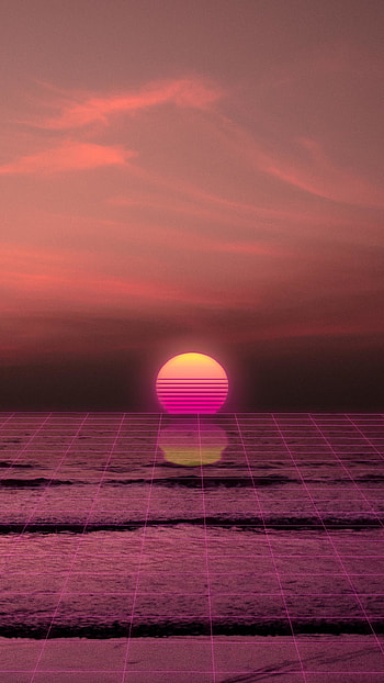 artistic, retrowave HD phone wallpaper