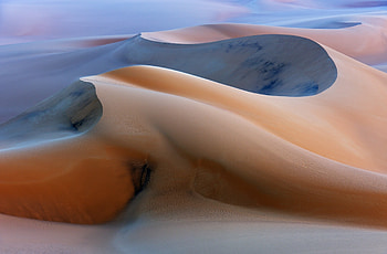 Desert, dunes, landscape, nature HD wallpaper