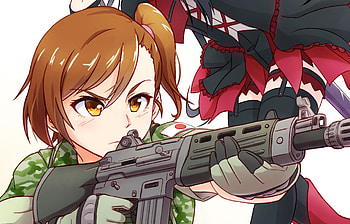Shino Kuribayashi, Anime, Gate HD wallpaper