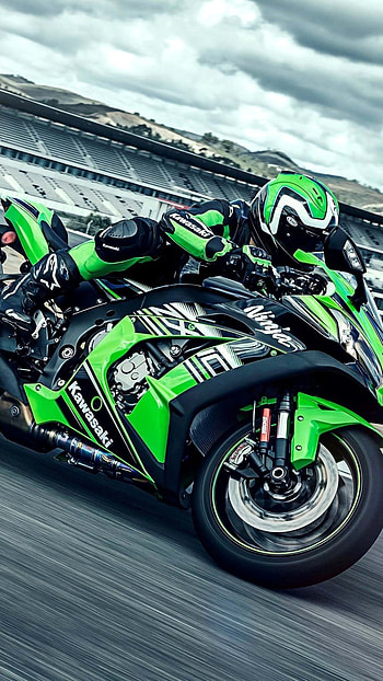 Ninja Bike, Speed, sports bike HD phone wallpaper