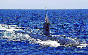 USS Key West, , vector art, SSN-722, submarines, United States Navy, US army, abstract ships, battleship, US Navy, Los Angeles-class, USS Key West SSN-722 HD wallpaper