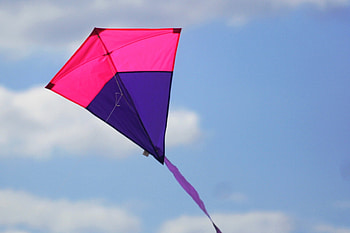 dom, Pink Toy, Kites, Relaxation HD wallpaper