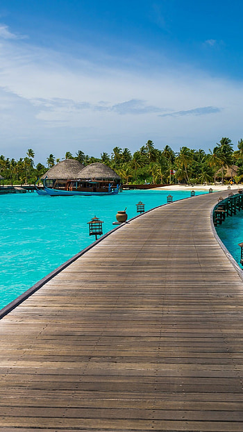 Halaveli, Maldives HD phone wallpaper