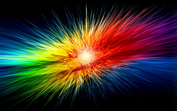 Colorful rainbow , Abstract background, Vibrant visual masterpiece, Captivating artistic expression HD wallpaper