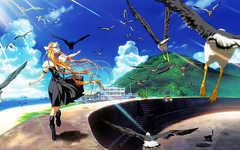 Anime, Girls HD wallpaper