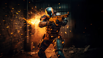 Fighter Mood Deathstroke, deathstroke, superheroes, ai, artwork, digital-art HD wallpaper