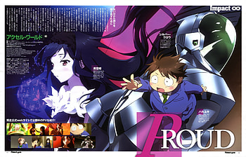 Accel World, haru, anime, kuroyuki HD wallpaper