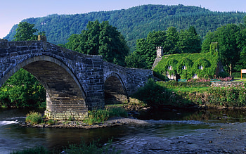 Landscape, Nature, Bridges HD wallpaper