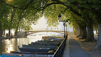 Canal du Vasse, Europe HD wallpaper