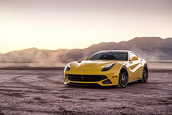 Ferrada Sema Yellow Ferrari F12 , ferrari, cars, artist HD wallpaper