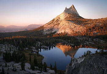 Mountain, grass, Nature, lake HD wallpaper