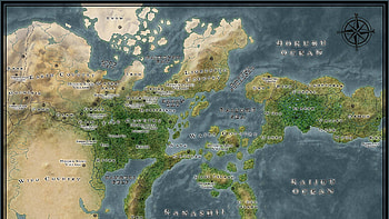 Map Naruto HD wallpaper