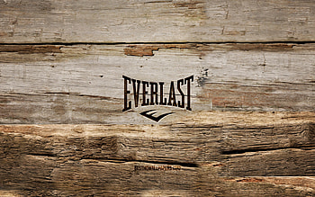 Everlast wooden logo, , wooden backgrounds, brands, Everlast logo, creative, wood carving, Everlast HD wallpaper