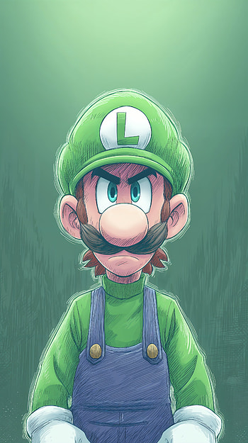 Bold Luigi: Epic Adventure, video game, cartoon HD phone wallpaper