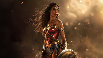 Wonder Woman Impact, wonder-woman, artwork, art, digital-art, superheroes, ai HD wallpaper