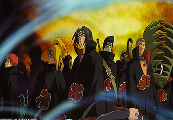 Akatsuki, kisame, zetsu, tobi, naruto shippuuden, hidan, konan, itachi, anime, kakuzu, sasori, deidara, pein HD wallpaper