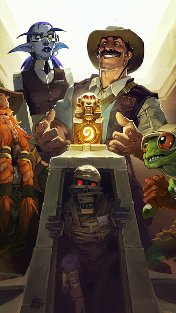 League of Explorers, Hearthstone HD phone wallpaper