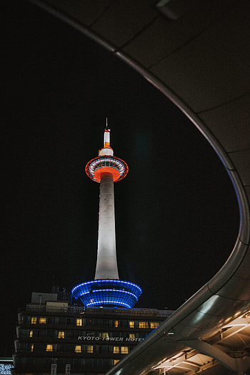 Cities, Architecture, Building, Night City, Japan, Tower HD phone wallpaper
