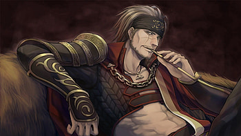 Hojo Ujiyasu, games, headband, sengoku musou, armour, samurai warriors, anime, samurai, warriors orochi, video games, male, warrior HD wallpaper